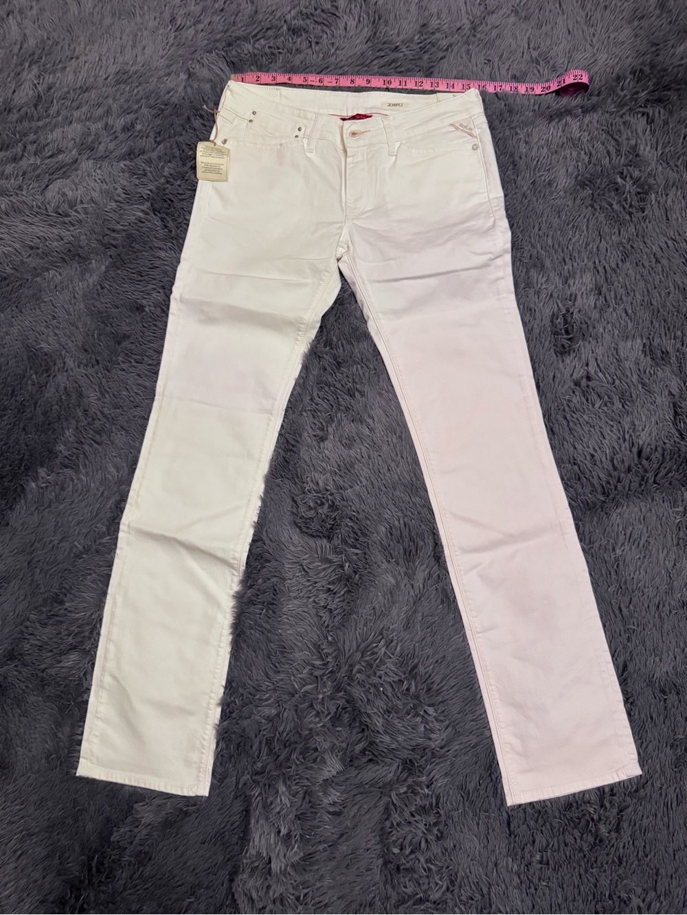 Replay White Straight Leg Women’s Jeans